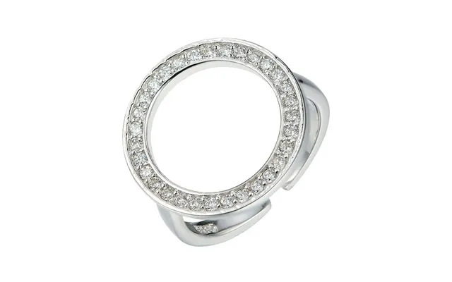 Everneed Bella - Silver With Clear Zirconia