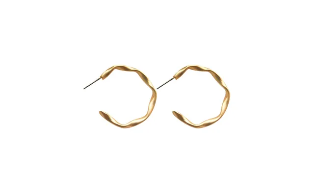 Everneed Maya My Twist Gold Hoop Earrings