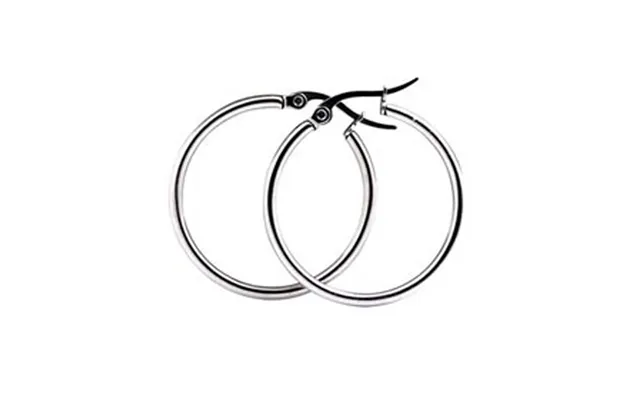 Everneed Mille - Silver Hoop Earrings Small