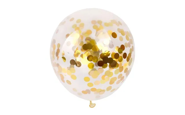 Excellent Houseware Balloons With Gold Confetti