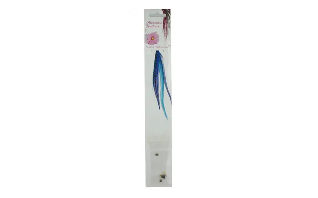 Feather Extensions - Blue Short