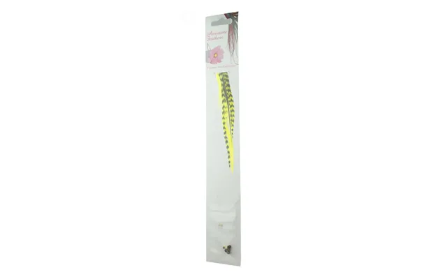 Feather Extensions - Yellow Short