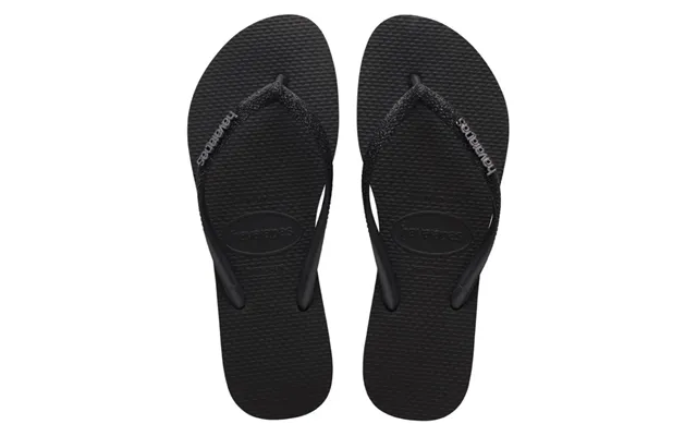 Havaianas Slim Glitter - Sort