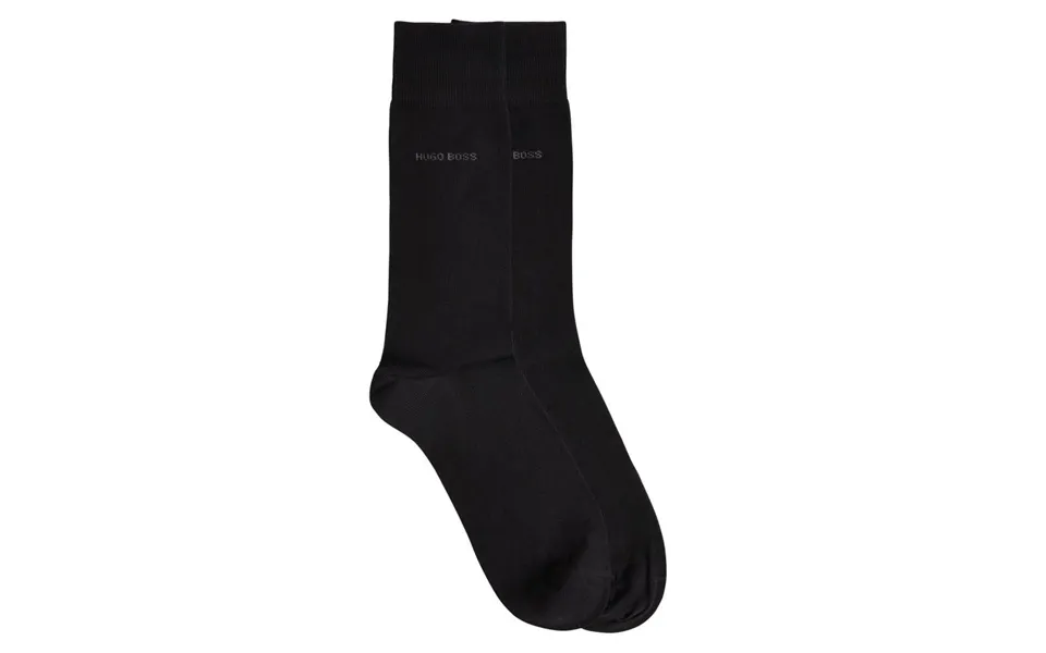 Hugo Boss 2-pack Sokker Sort Str. 47-50