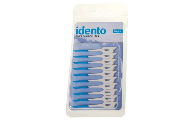 Idento Quick Brush N Stick Blue