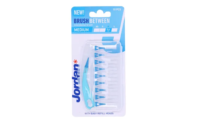Jordan Brush Between Interdental Brush Medium Blue