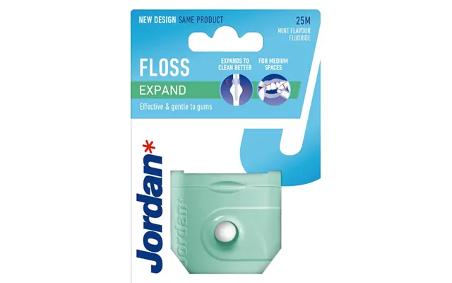 Jordan Dental Floss Expand Fresh Mint 25m product image