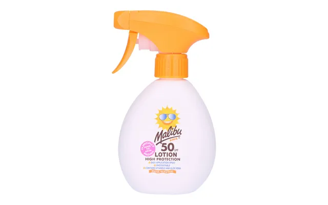 Malibu Kids Sun Lotion Spray Spf 50 F 300 Ml