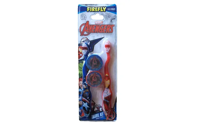 Marvel Avengers Travel Kit Toothbrushes 3 Years