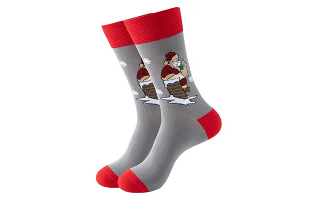 Nissebanden Christmas Socks Grey Size 36-40 product image