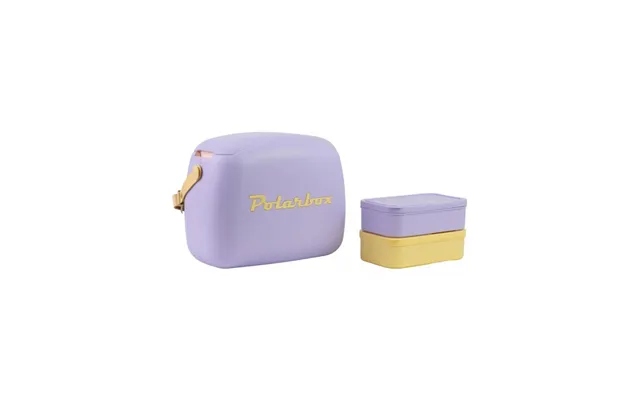 Polarbox Lilac - Yellow Pop 6 L. Køleboks