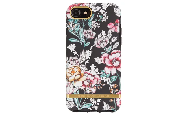 Richmond And Finch Black Floral Iphone 6 6s 7 8 Cover U