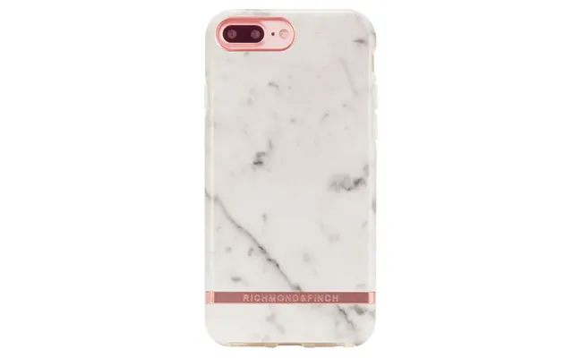 Richmond And Finch White Marble - Rose Iphone 6 6s 7 8 Plus Cover U