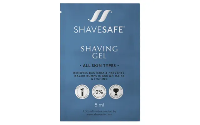 Shavesafe Travel Shaving Gel 8 Ml