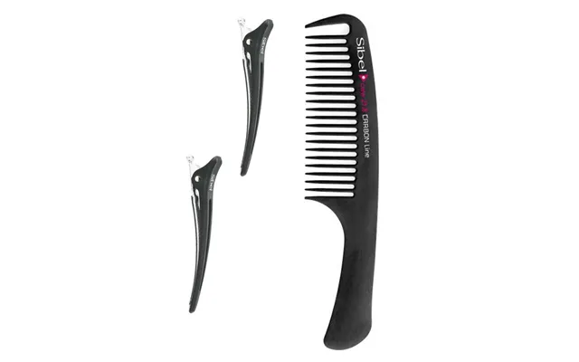 Sibel Carbon Line Cww 21.8 Comb Hair Clips Ref. 8476009