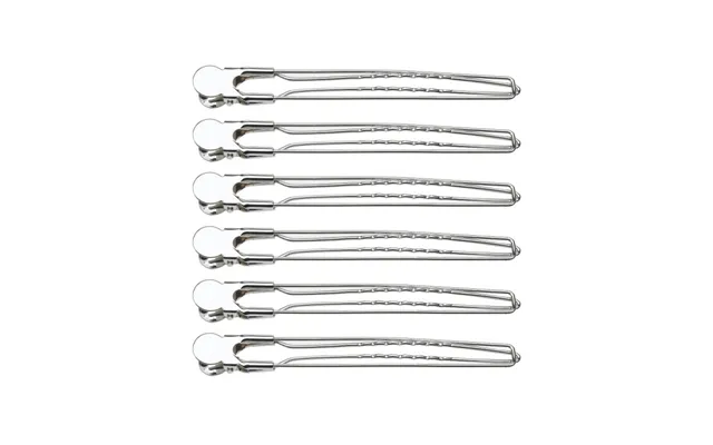 Sibel Sectioning Metal Hairclips 12cm Ref. 9340432