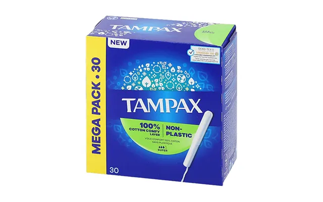 Tampax Tampons Cardboard Applicator Super
