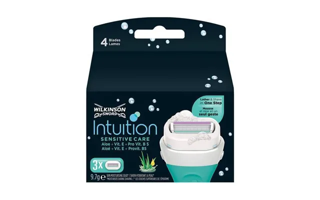 Wilkinson Sword - Intuition Blades Sensitive Care 3pak product image