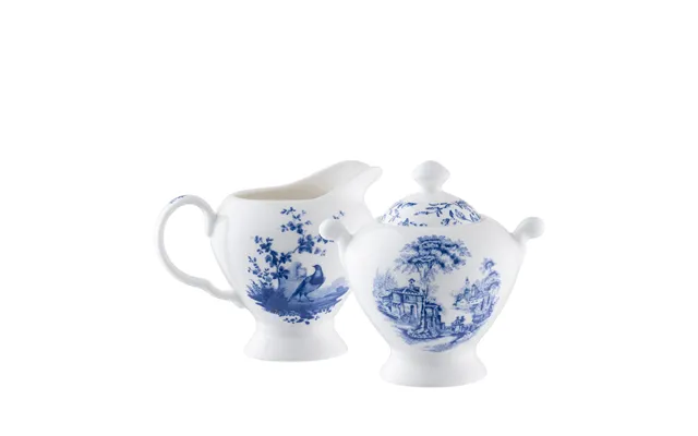 Aynsley Archive Blue Cream & Sugar