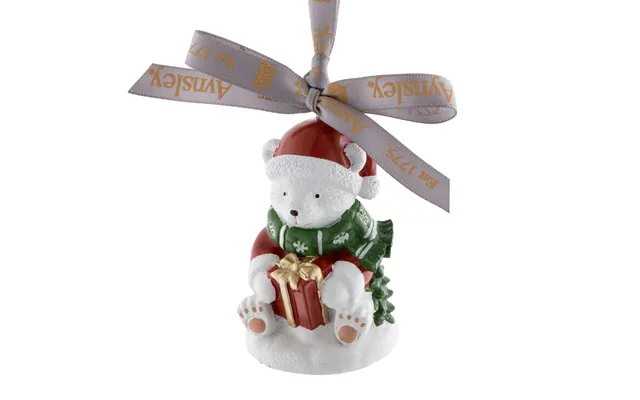 Aynsley Polar Bear & Gift Hanging Ornament