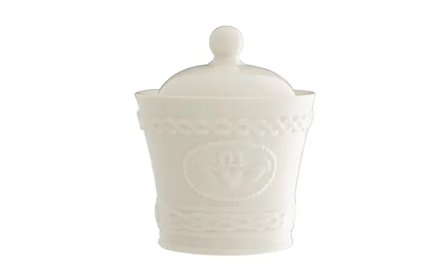 Belleek Classic Claddagh Sugar Bowl