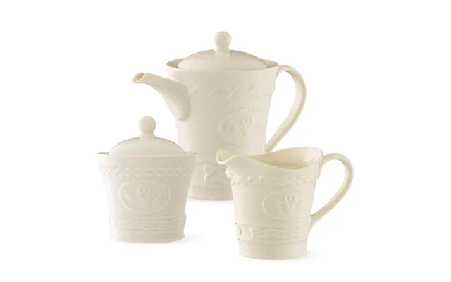 Belleek Classic Claddagh Tea Set