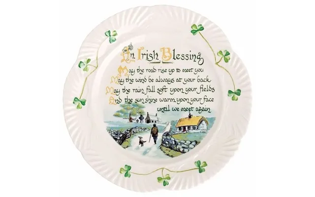 Belleek Classic Irish Blessing Plate
