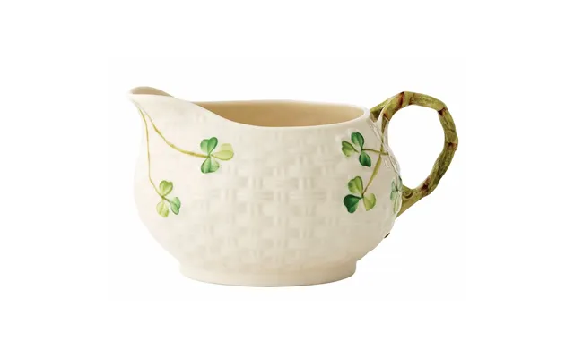 Belleek Classic Shamrock Cream Jug