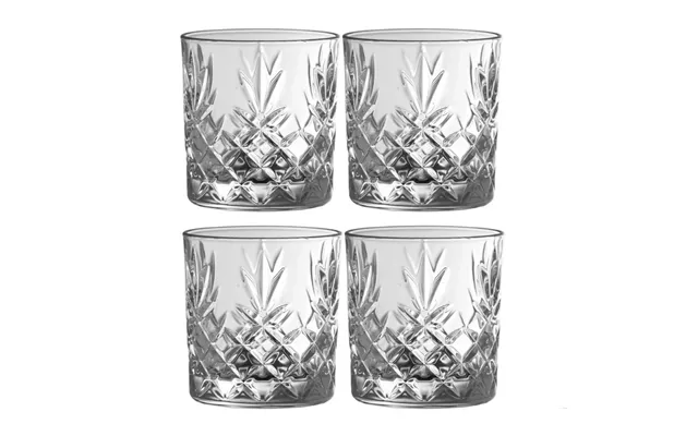 Galway Crystal Renmore Dof Whiskey Set Of 4