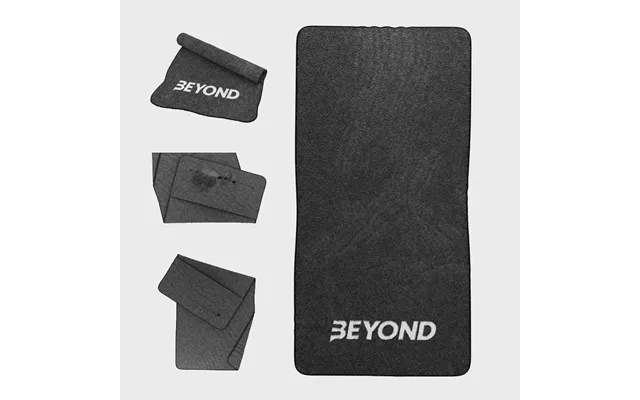 Black Gym Towel