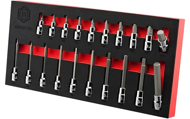 Britool Hex Bit Set - 48mml & 95mml Sockets