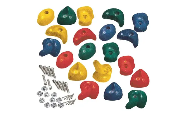 Climbing Stones & Footholds - 20 Pack