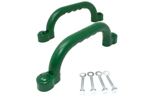 Colourful Climbing Handgrip Set For Children Green