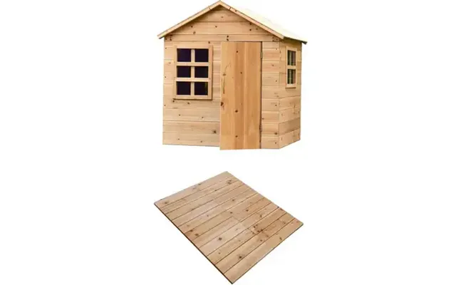 Evermeadow Playhouse Kids Wooden Playhouse Playhouse With Floor