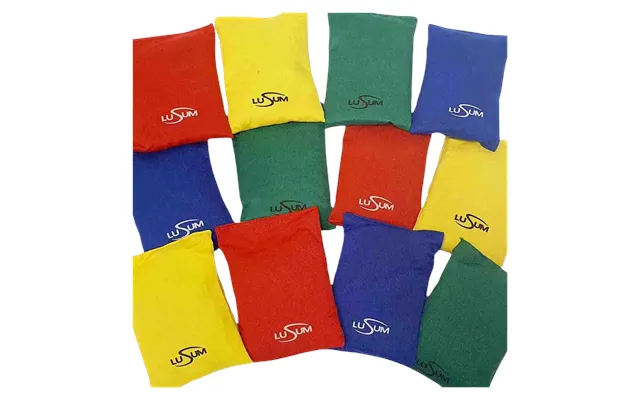 Lusum Bean Bags - Bright Colours & Fun 12 Pack
