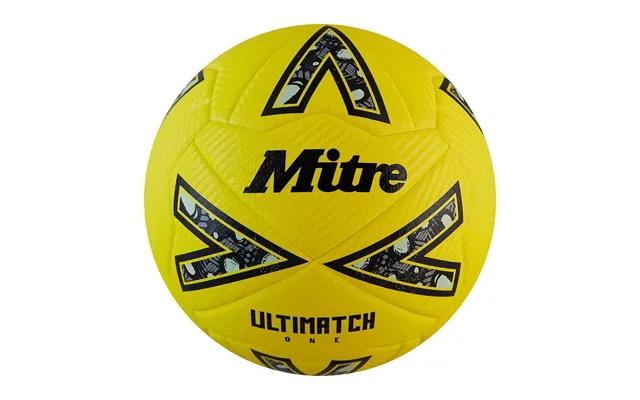 Mitre Ultimatch Football - Serious Training Yellow 24 4