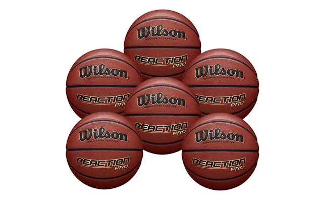 Wilson Reaction 6 Ball Pack Size 5 Tan