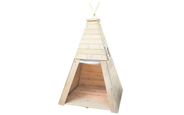Wooden Teepee Playhouse With Floor Indoor & Outdoor Playhouse With Floor