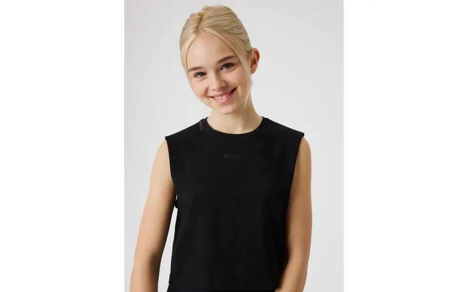 Borg Cropped Tank Top