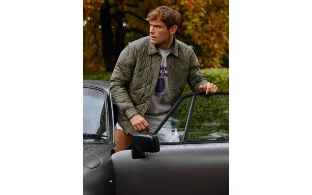 Centre Quilted Overshirt
