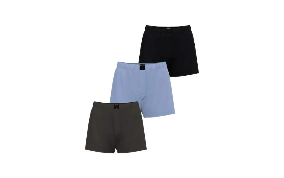 Cotton Stretch Jersey Boxer Shorts 3-pack