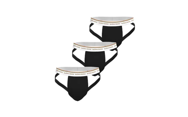 Cotton Stretch Jock Straps 3-pack