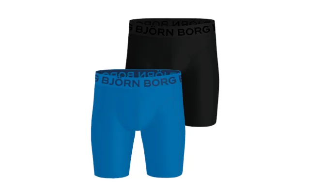 Sports Lightweight Long Leg Boxers 2-pack