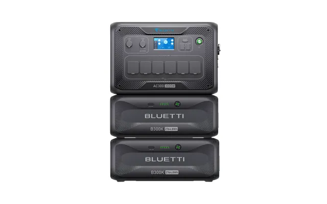 Bluetti Ac300 B300k Home Battery Backup 3,000w 2,764.8wh - Ac300 B300k*2 3000w Output 5529