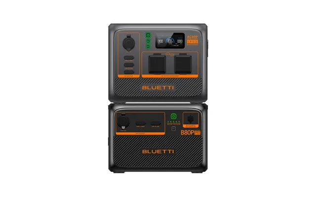 Bluetti Ac60p Portable Power Station 600w 504wh - Ac60p B80p