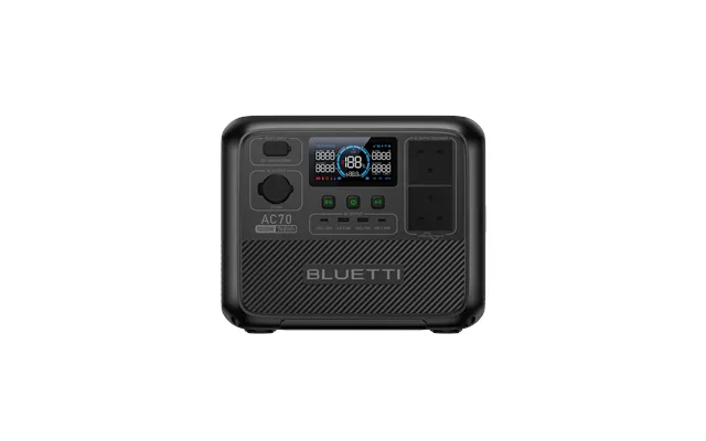 Bluetti Ac70 Portable Power Station 1,000w 768wh - Ac70 1000w 768wh Power Station