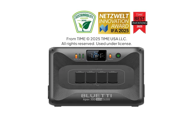 Bluetti Apex 300 Versatile Power Station 2,764.8wh 3,840w - Apex 300