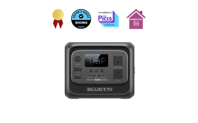 Bluetti Elite 300 Portable Power Station 2,400 W 3,014.4 Wh - Elite 300 2,400w 3,014