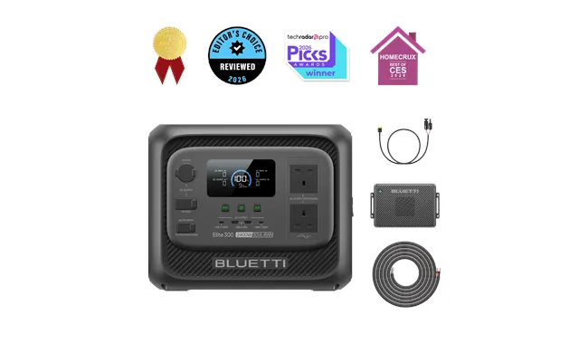 Bluetti Elite 300 Portable Power Station 2,400 W 3,014.4 Wh - Elite 300 Charger 2 2,400w 3,014