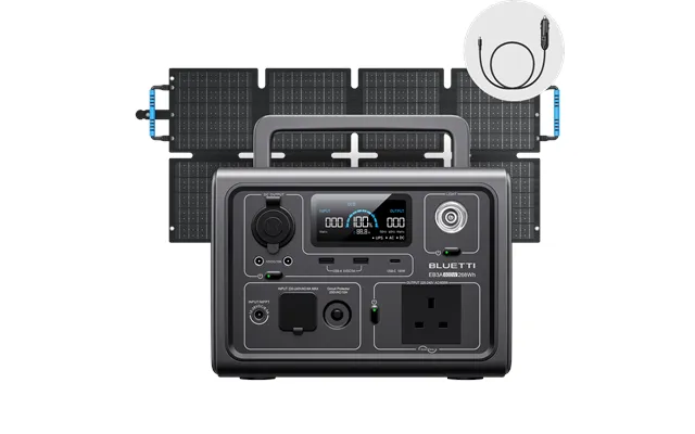 Eb3a 60w 268 Wh Capacity 60 W Solar Panel - Eb3a 60w 600w 268wh 60w Solar Kit